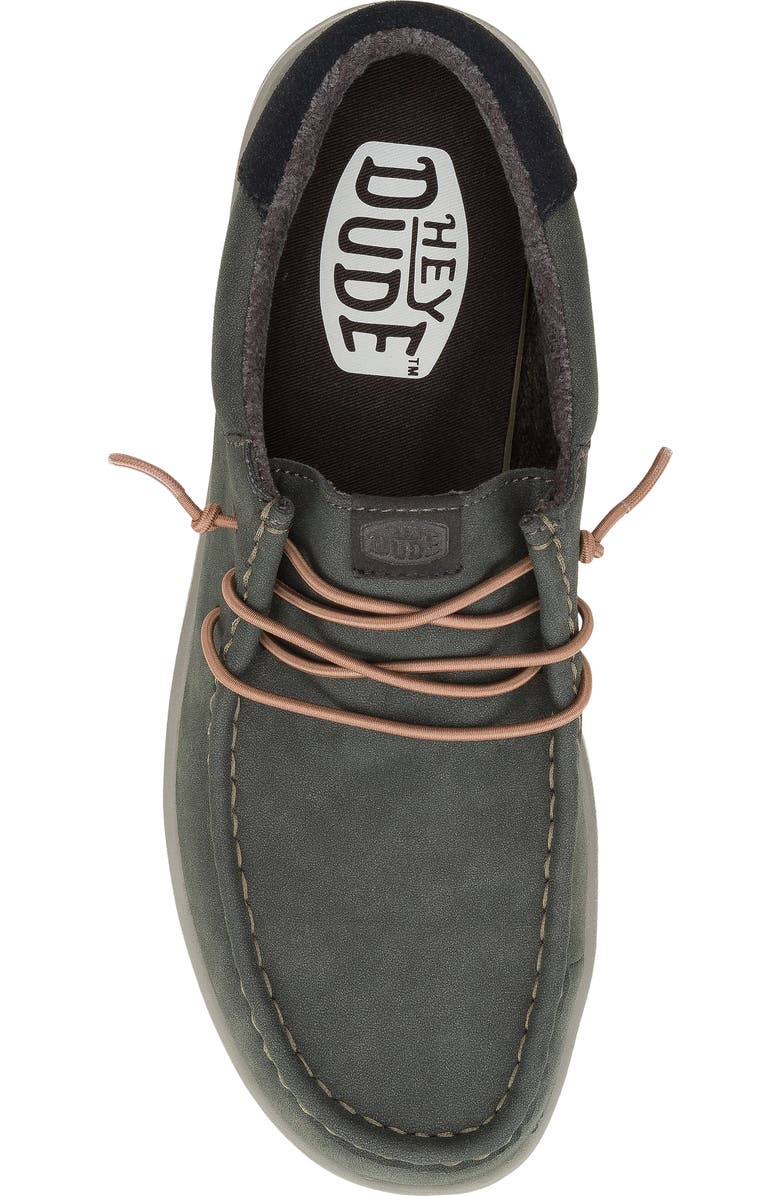 Hey Dude Wally Classic Lace-Up, Alternate, color, Black Oyster