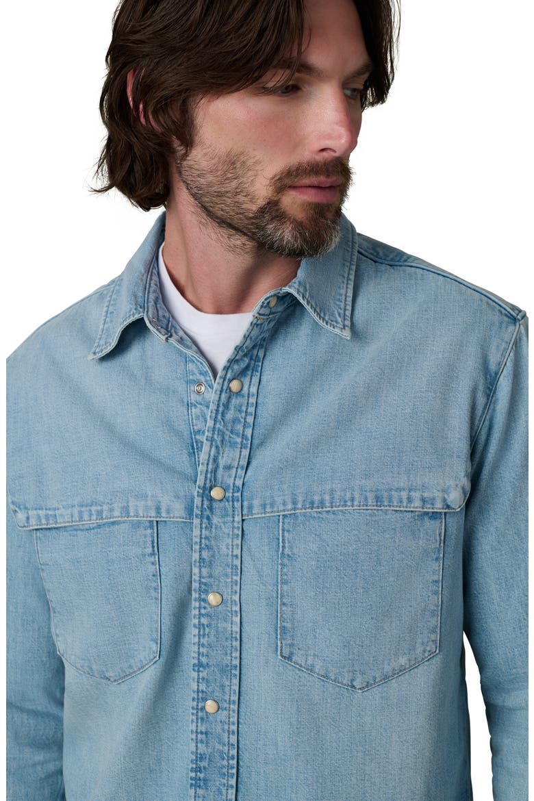 The Wayne Denim Snap-Up Western Shirt, Alternate, color, CANOGA