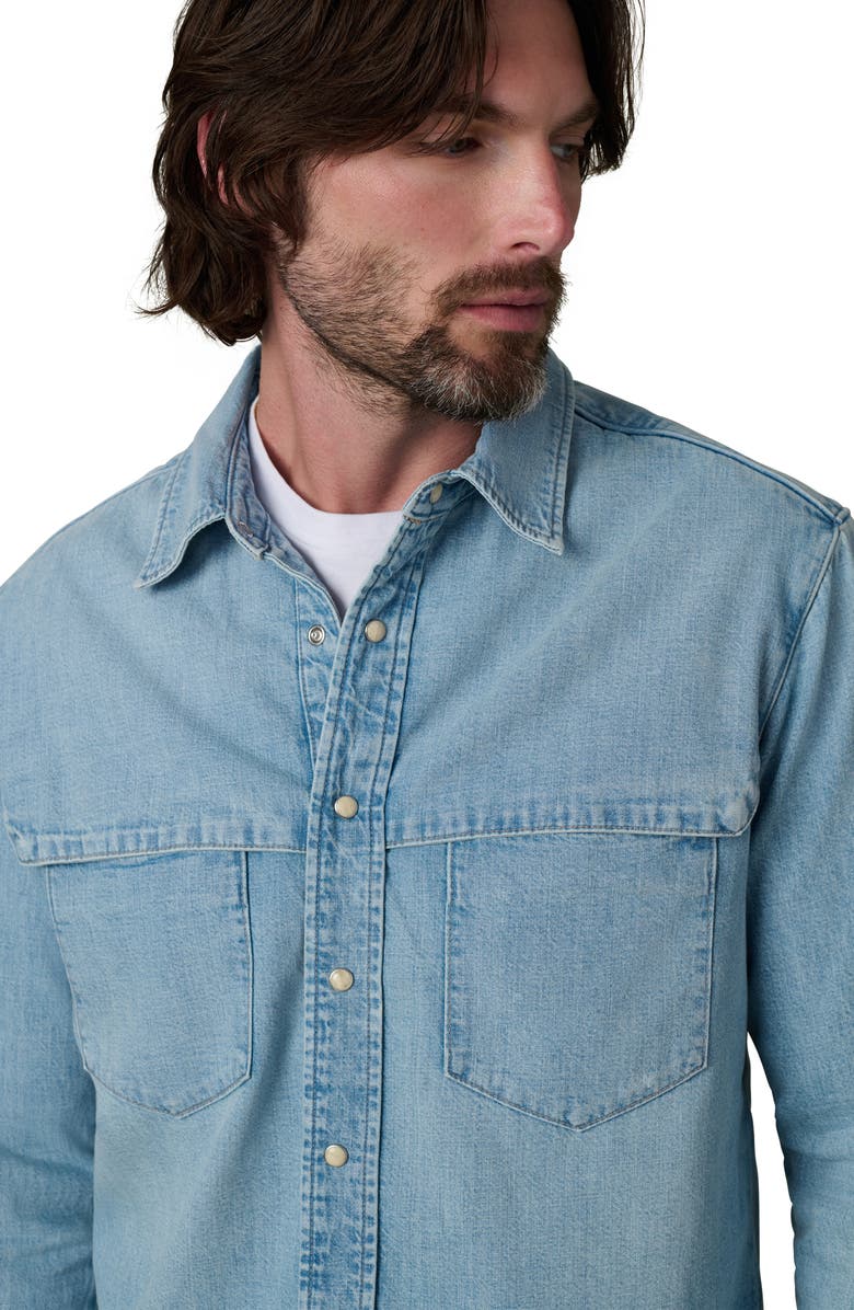 Joe's The Wayne Denim Snap-Up Western Shirt, Alternate, color, Canoga