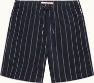 Orlebar Brown Trevone Towelling Classic Fit Stripe Towelling Sweat Shorts