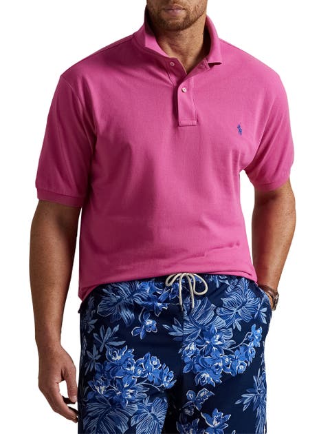 Big & Tall Mesh Polo Shirt