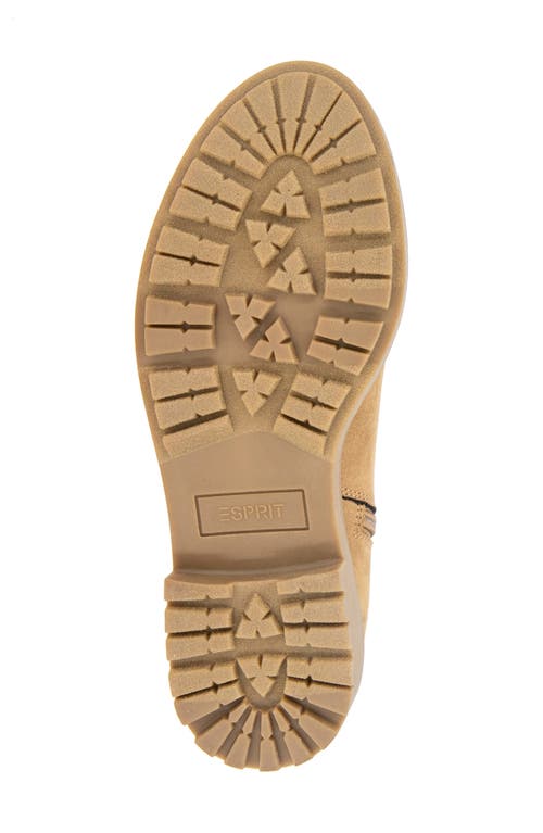 Esprit Saige Lug Sole Bootie In Brown