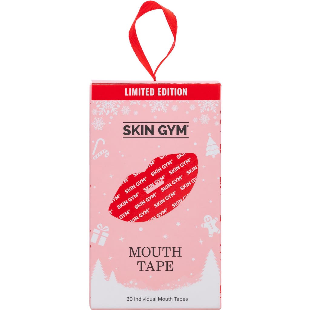Skin Gym The Holiday Mouth Tape In Red