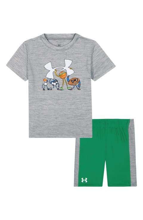 Kids' Tech Sports Graphic T-Shirt & Shorts Set (Toddler & Little Kid)
