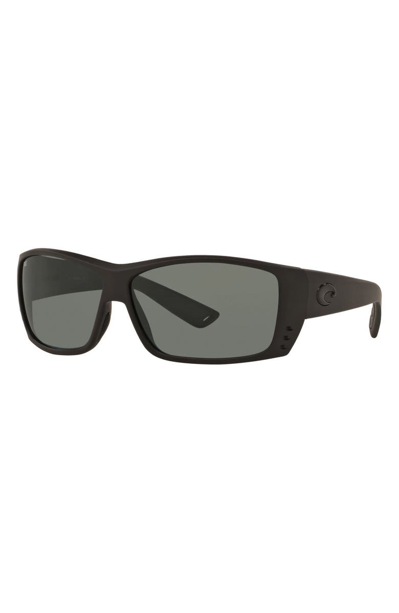 Costa Del Mar 61mm Polarized Rectangle Sunglasses, Alternate, color,