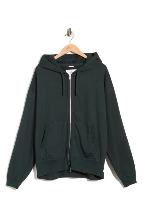 Midweight Terry Relaxed Zip Hoodie