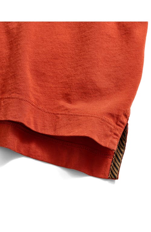 Billy Reid Pensacola Organic Cotton Polo In Brown