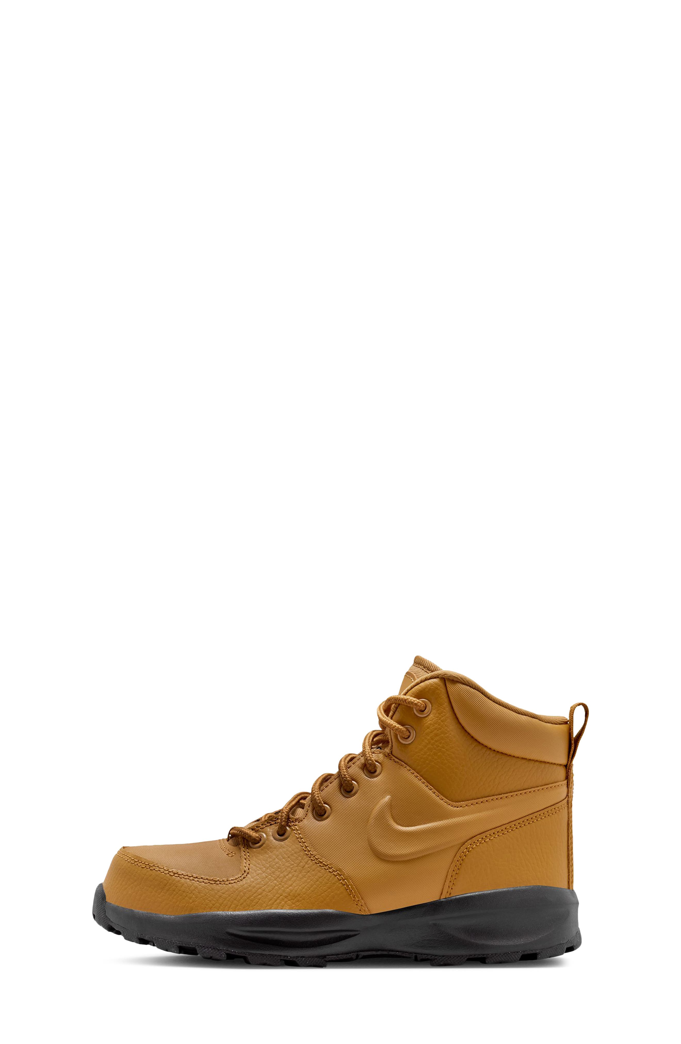 Kids' Manoa 17 Leather Boot, Alternate, color, 700 WHEAT/WHEAT