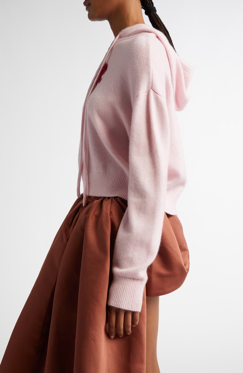 Shushu/Tong Floral Embroidered Sweater Hoodie, Alternate, color, 