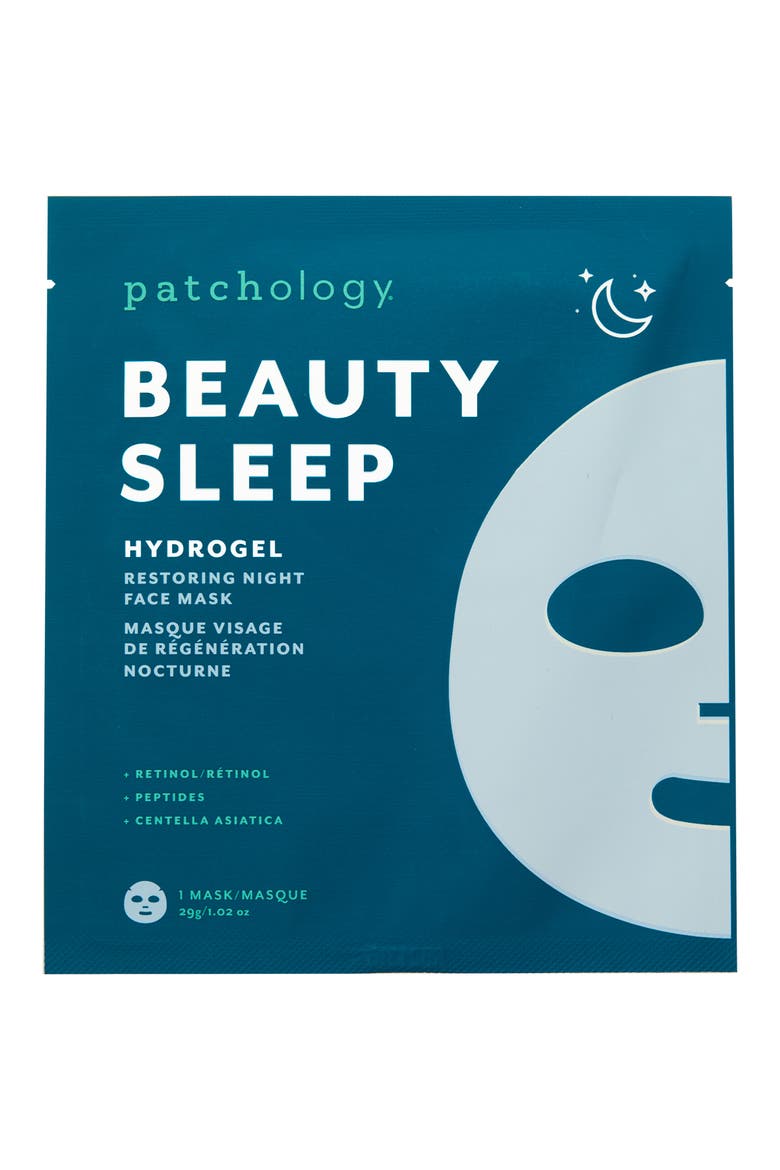 Beauty Sleep Restoring Night Hydrogel Mask, Main, color, NO COLOR