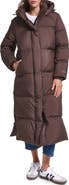 Levi's Water Resistant Side Zip Maxi Puffer Coat