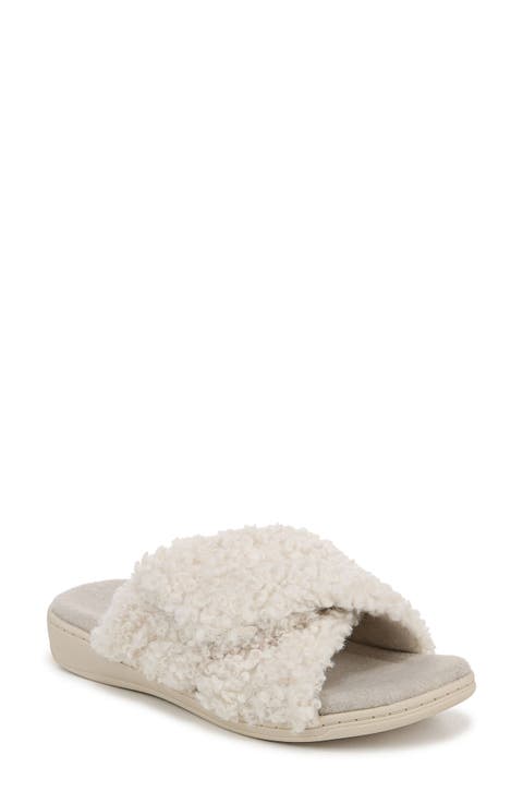 Relax II Plush Slide Sandal (Women)