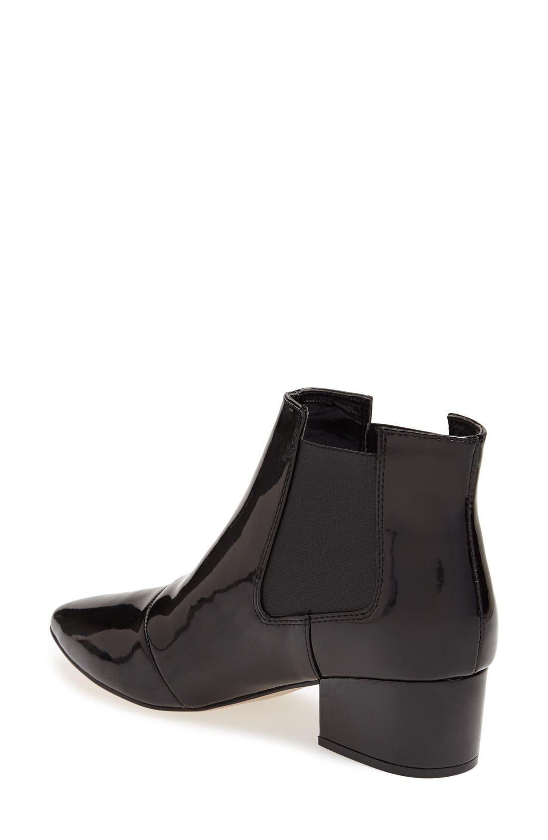 'Ronan' Bootie, Alternate, color, BLACK PATENT