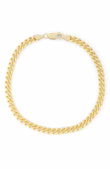 FUZION CREATIONS Men's Curb Chain Bracelet