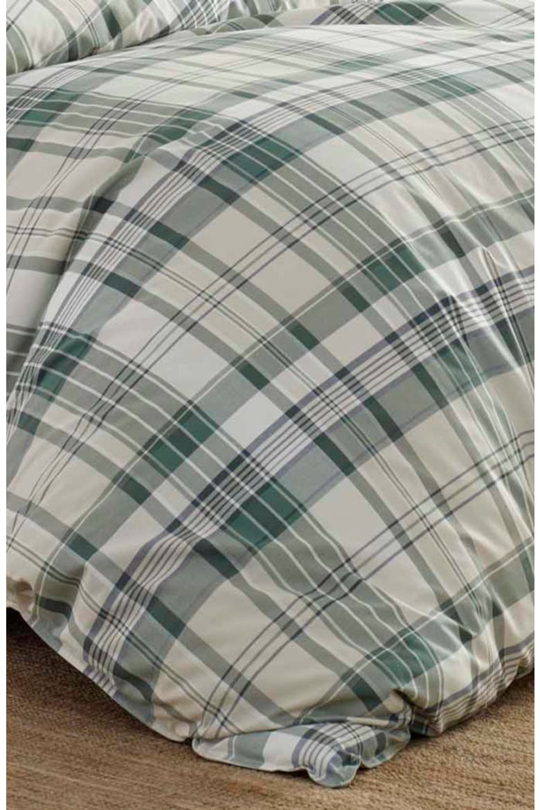 Timbers Plaid Comforter & Sham Set, Alternate, color, EVERGREEN