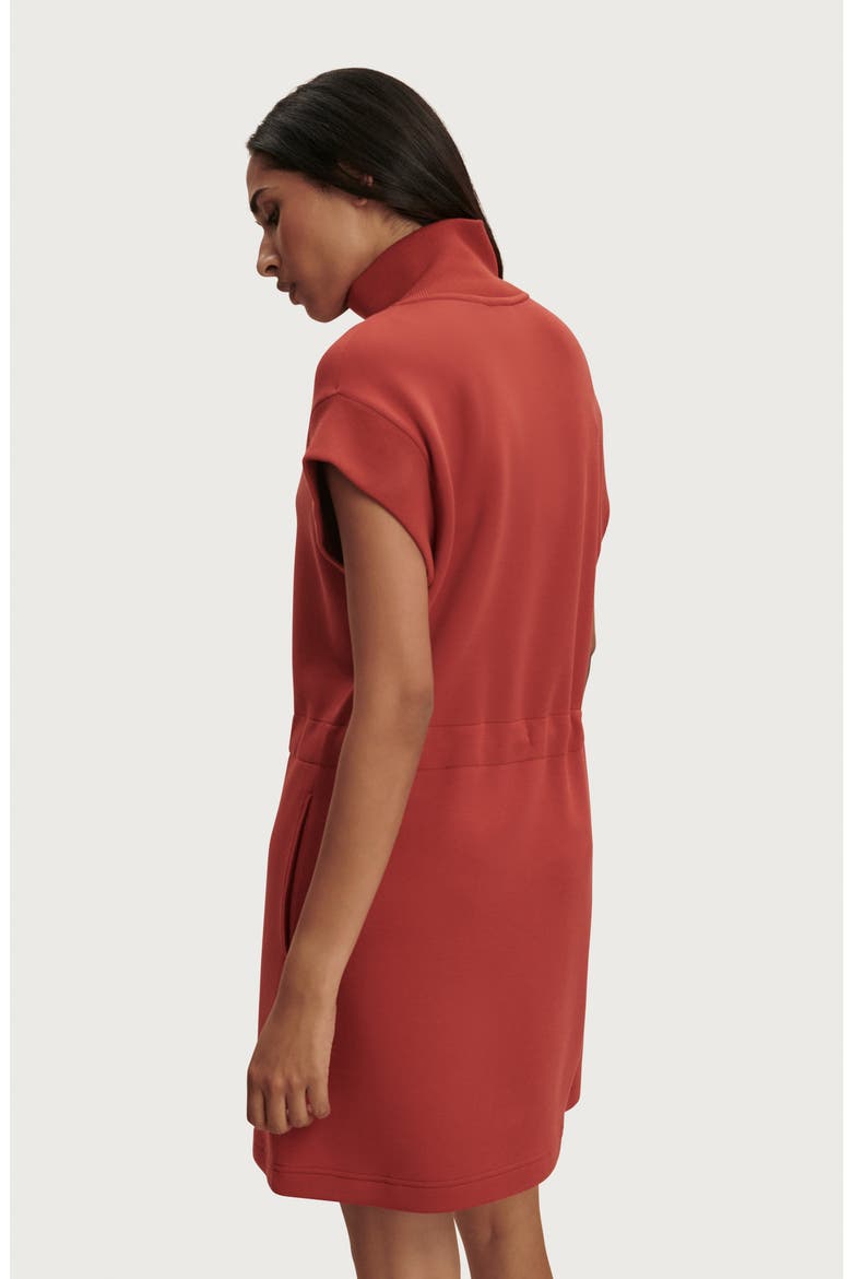 Avaya Half-Zip Minidress, Alternate, color, BOSSA NOVA
