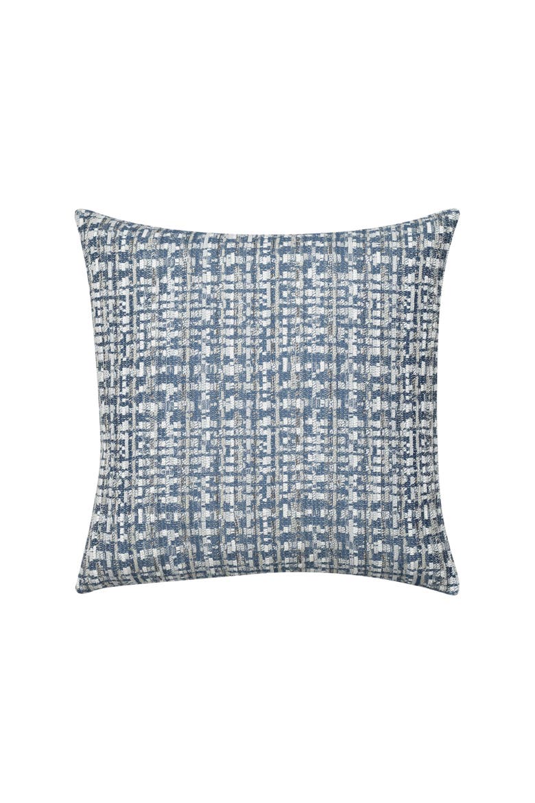 Channel Indoor & Outdoor Woven Accent Pillow, Main, color, Bleu