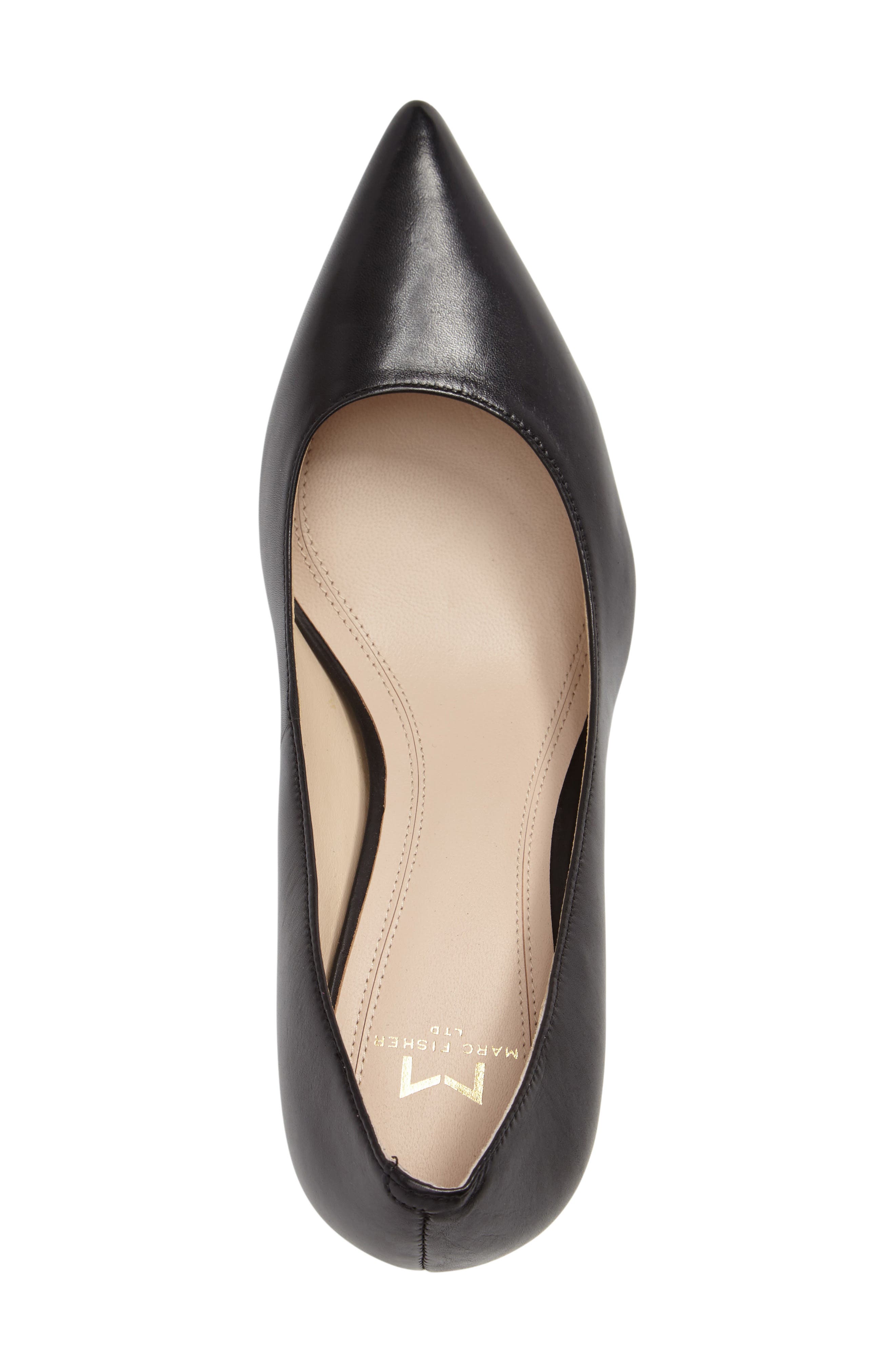 Zala Block Heel Pump, Alternate, color, BLKLE