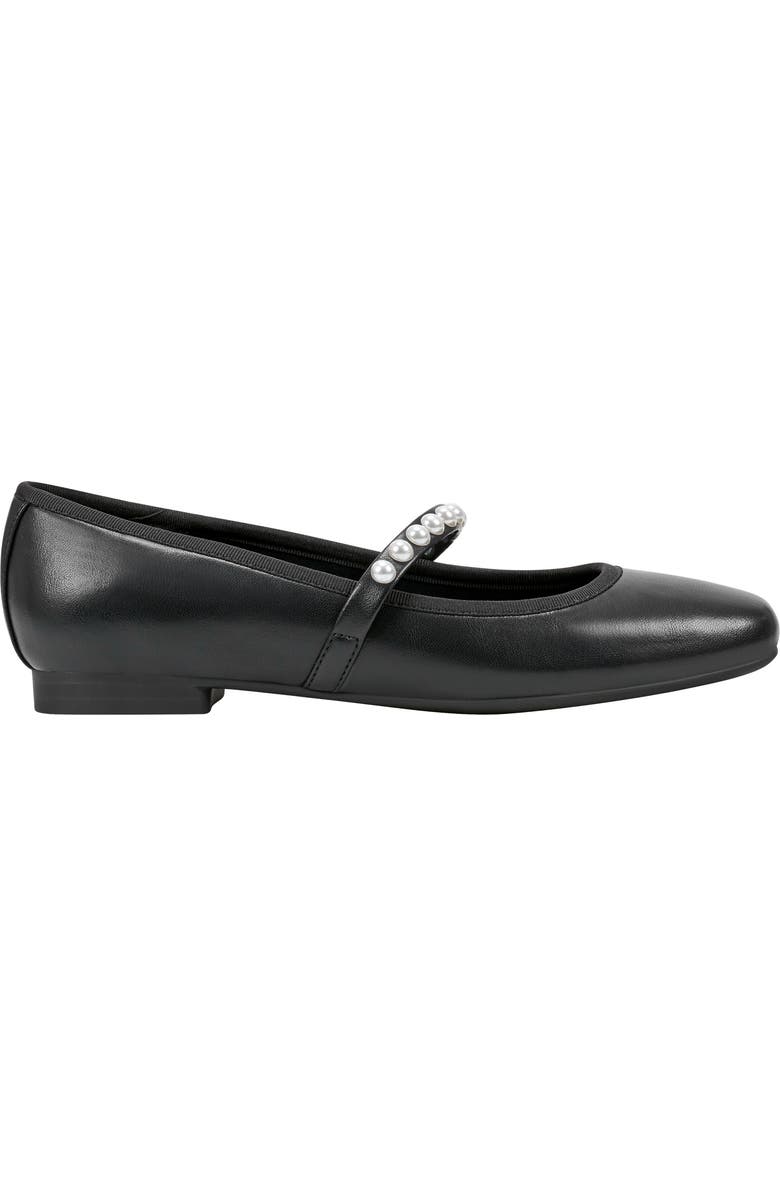 UNISA Faux Pearl Strap Mary Jane Flat, Alternate, color,
