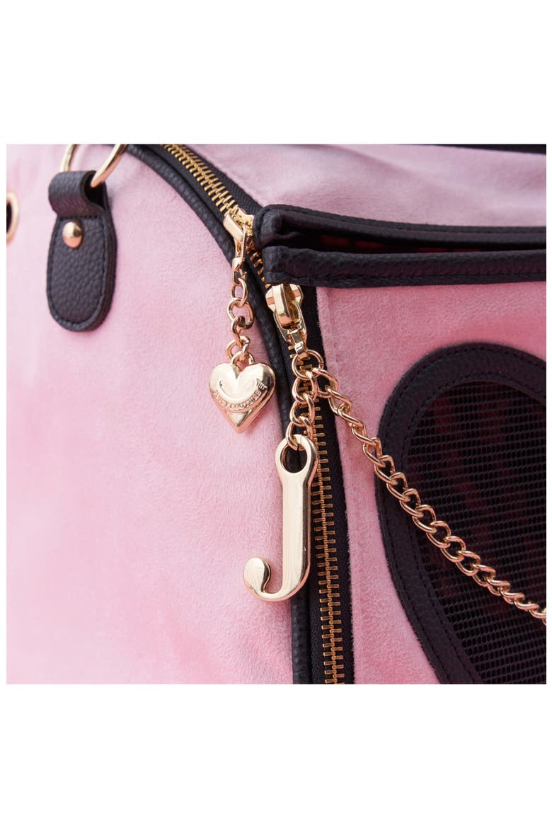 Give Me Treats Pet Carrier Duffle, Alternate, color, PINK