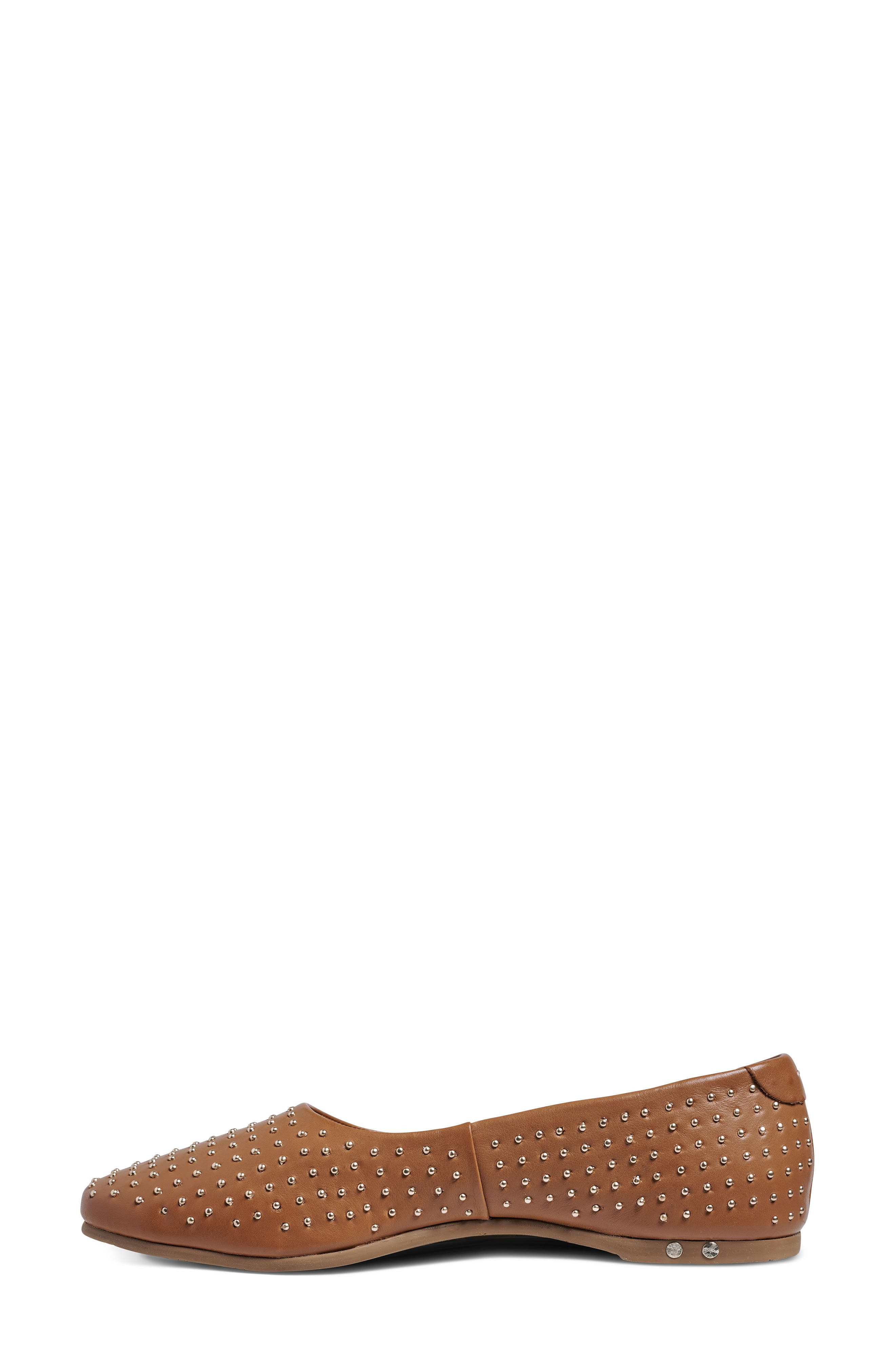 Swiftlet Studded Flat, Alternate, color, TAN