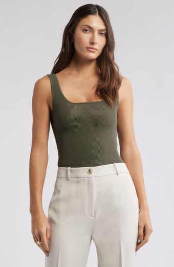 Open Edit Luxe Sculpt Rib Tank