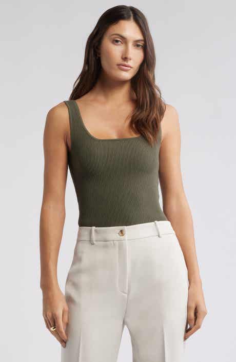 Open Edit Luxe Sculpt Rib Tank