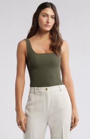 Open Edit Luxe Sculpt Rib Tank