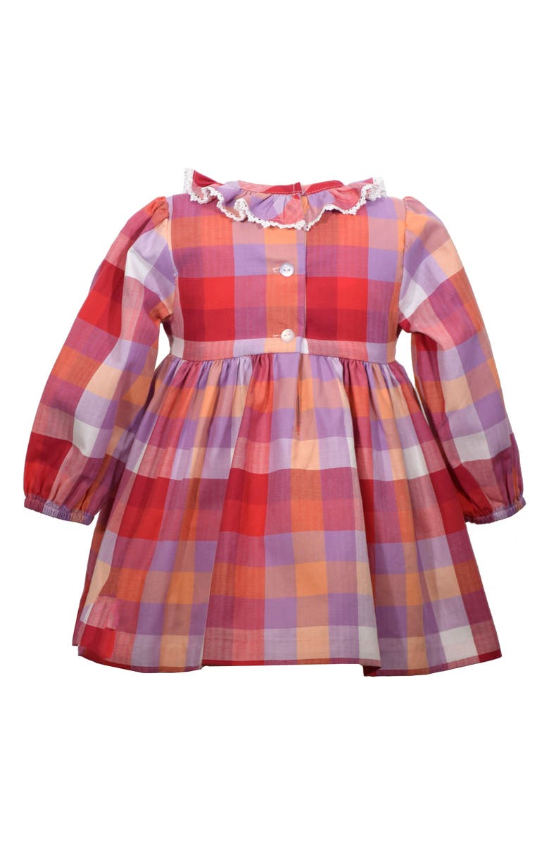 GERSON & GERSON Harvest Plaid Dress, Alternate, color, 