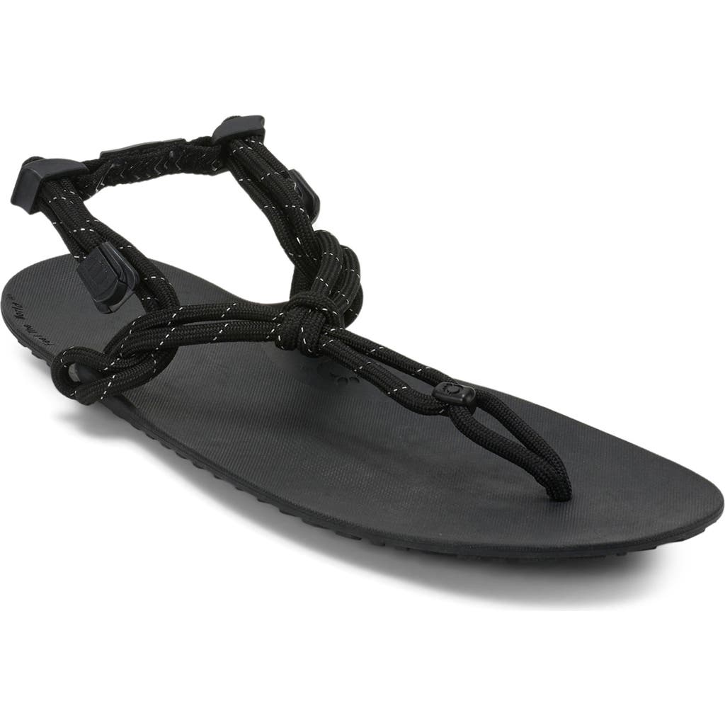 Xero Shoes Genesis Rope Style Barefoot Sandal In Black