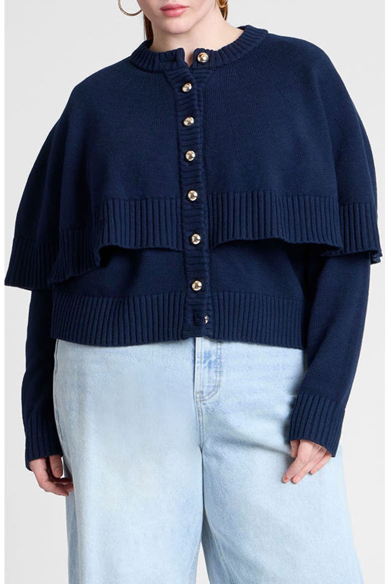 Cape Sweater, Main, color, NAVY