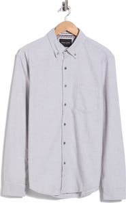 DENIM AND FLOWER Cotton Flannel Button-Up Shirt