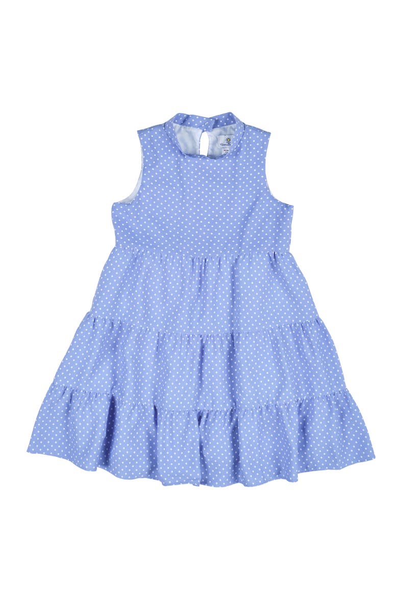 Polka Dot Dress, Main, color, Periwinkle