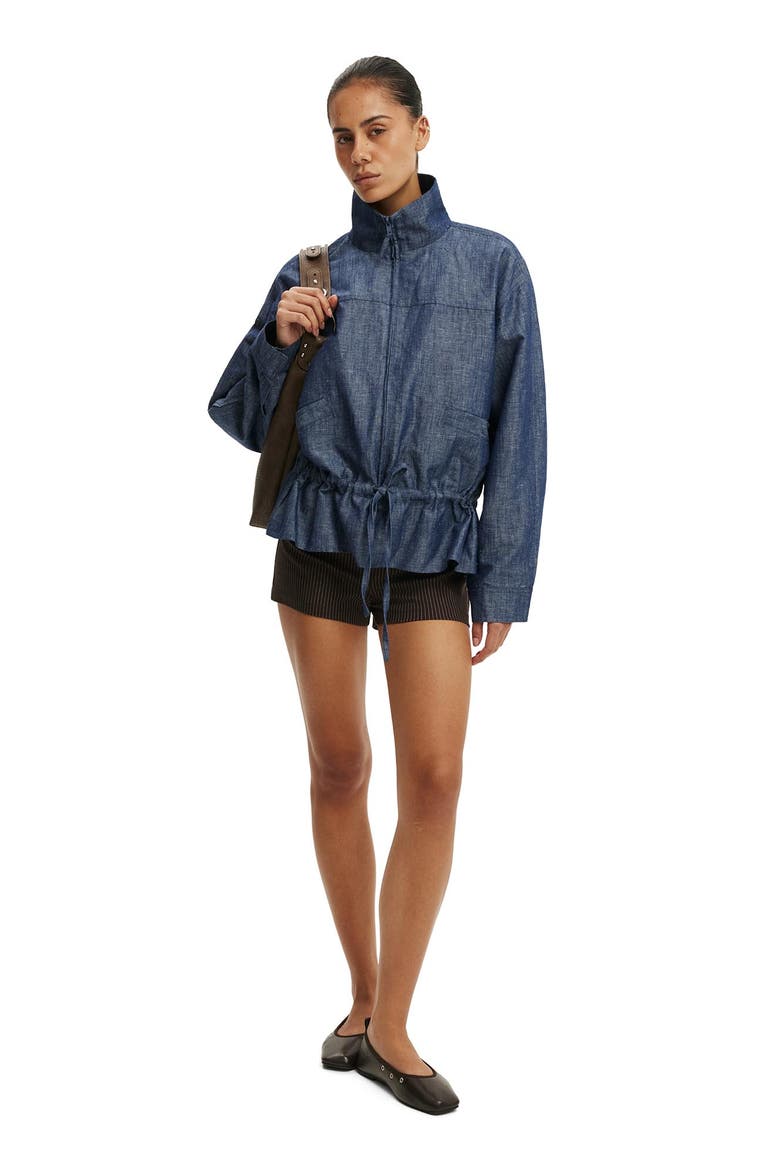 Women's Knox Summer Parka Jacket, Alternate, color, Indigo
