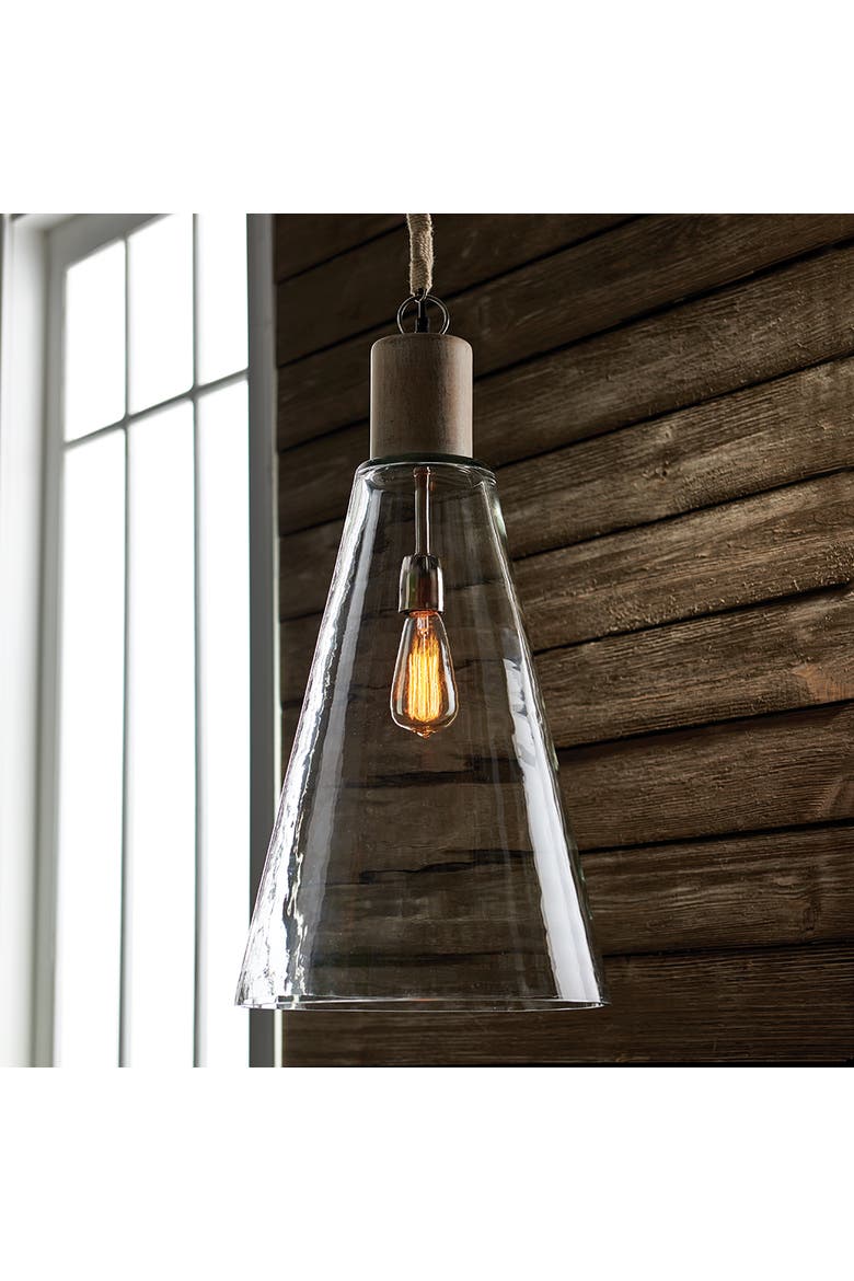 Anselm Pendant, Alternate, color, Brown