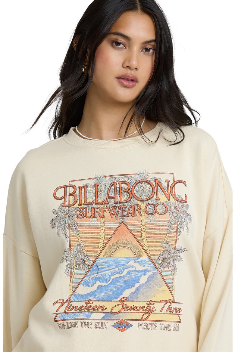 Echo Crewneck Sweatshirt, Alternate, color, WINTER WHITE