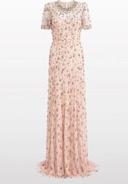 Jenny Packham Ambiance Beaded Maxi Dress