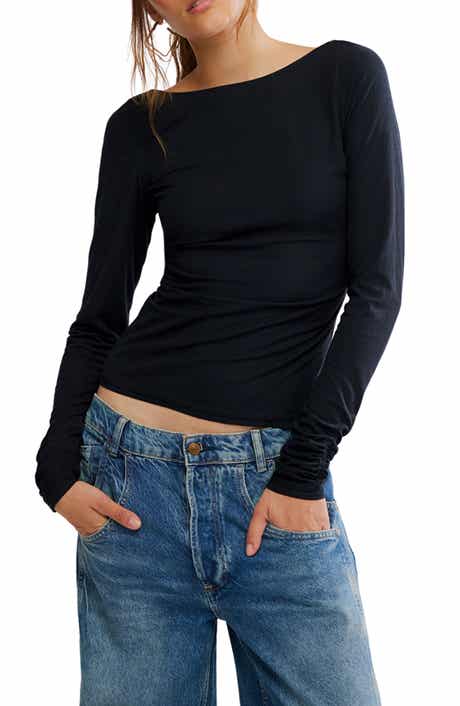 Free People Riley Low Back T-Shirt