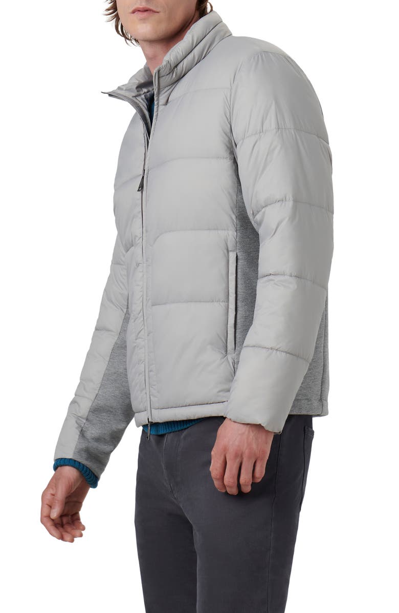 Bugatchi Water Resistant Zip-Up Puffer Jacket, Alternate, color, 