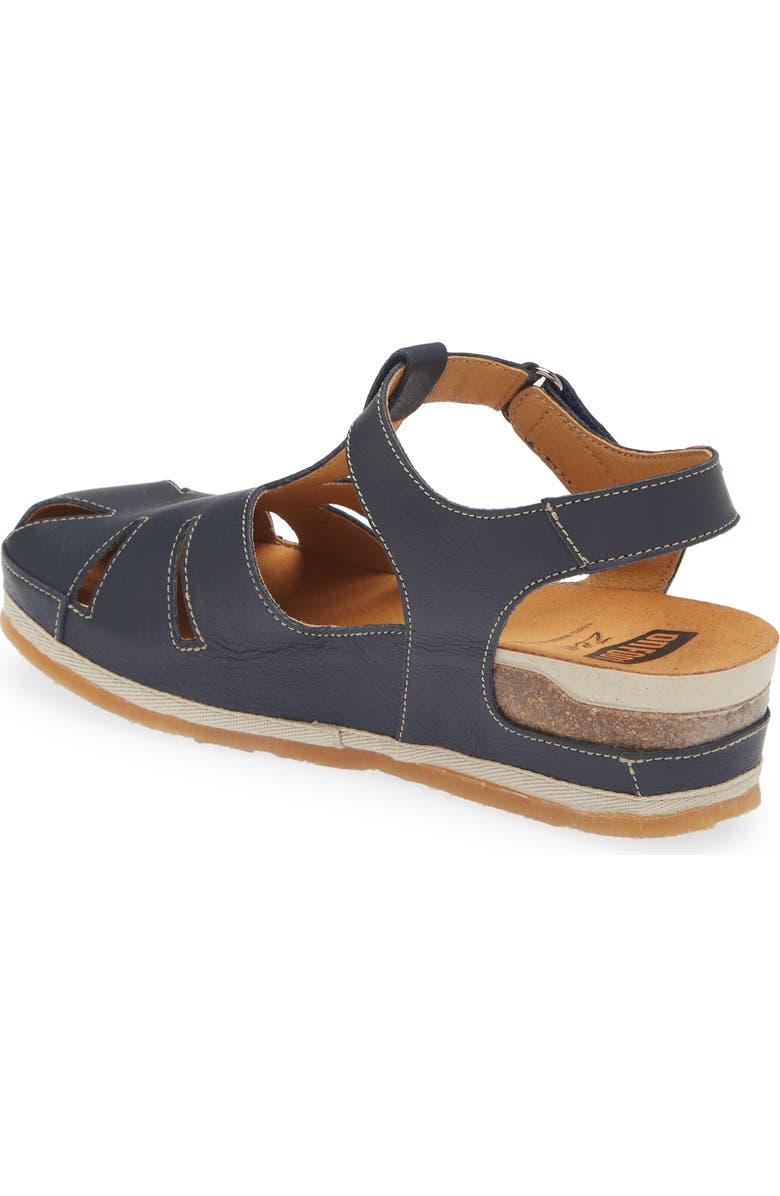 On Foot 202 Sandal, Alternate, color, Navy Leather