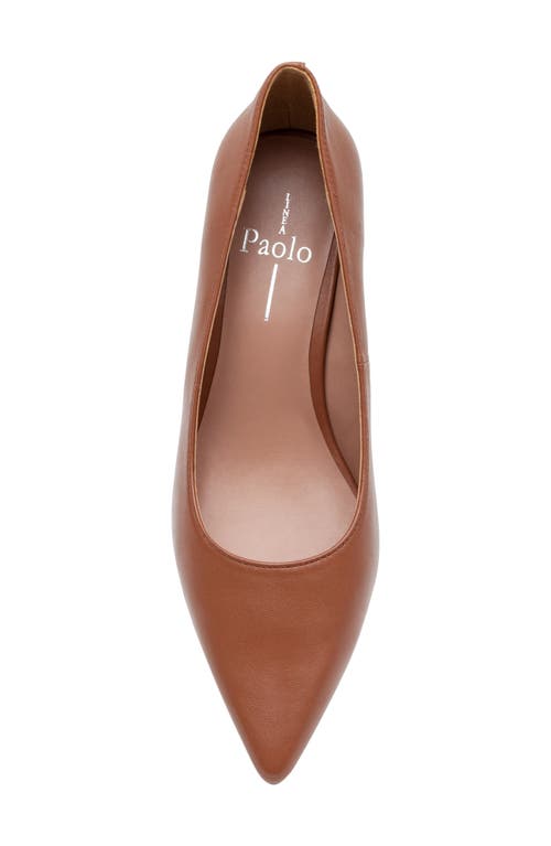 Linea Paolo Bilson Pointed Toe Pump In Brown