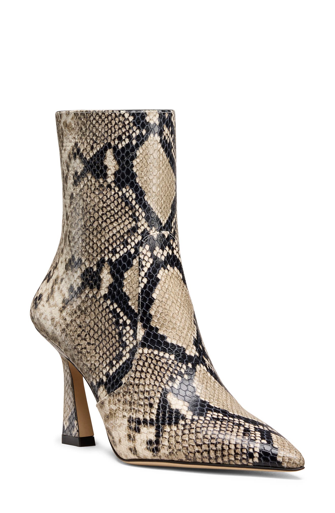 Stuart Weitzman Vinnie Zip Bootie 85, Main, color, Roccia