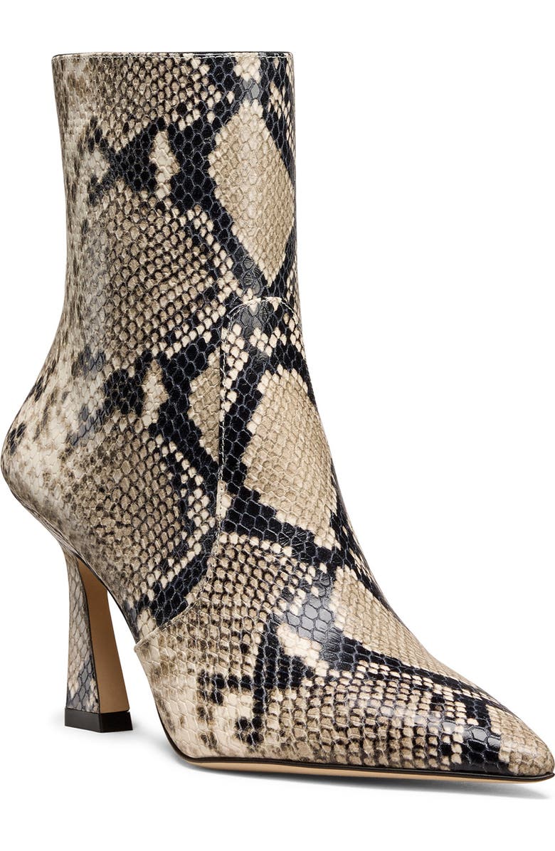 Stuart Weitzman Vinnie Zip Bootie 85, Main, color, Roccia