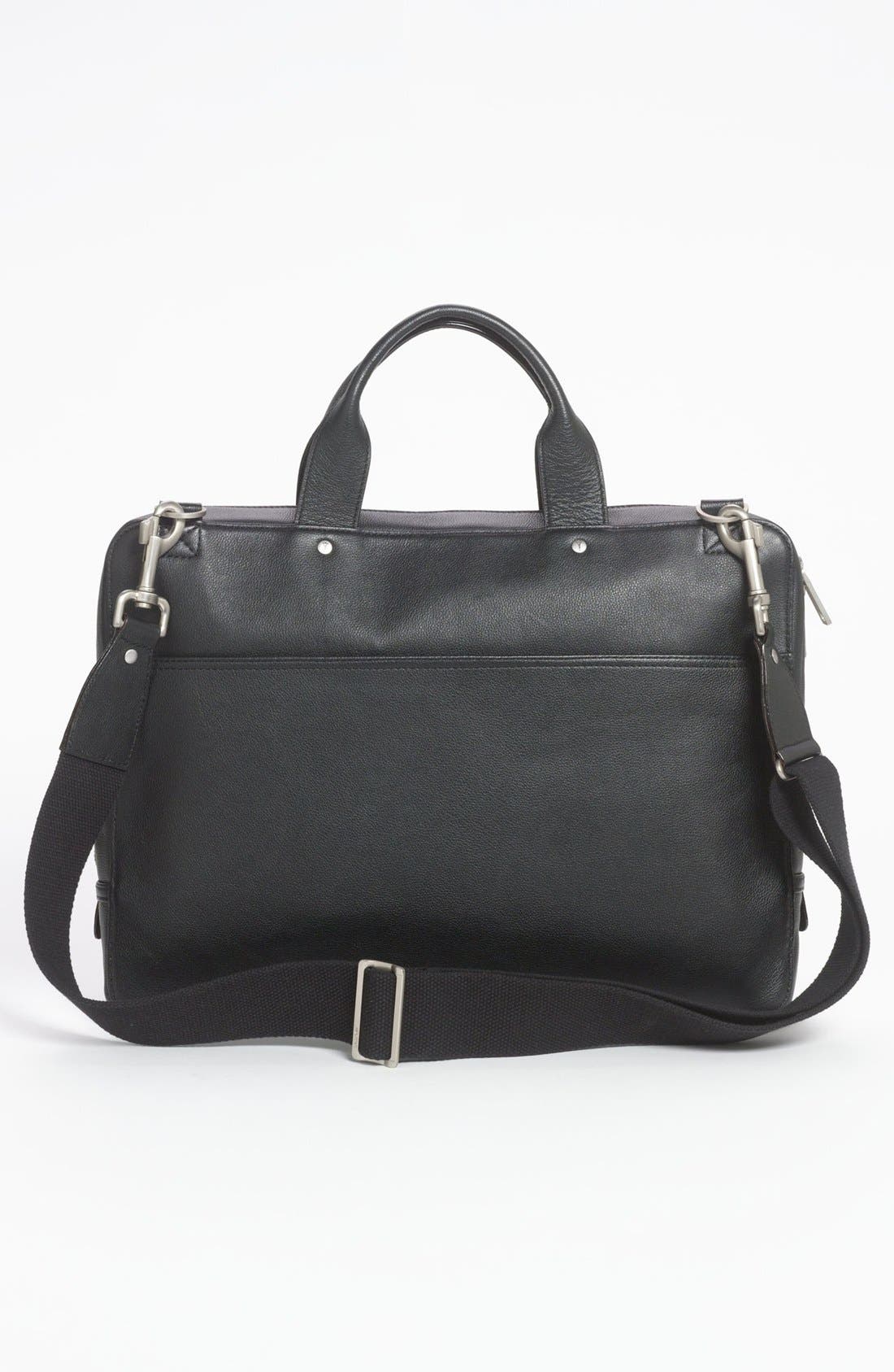 Jack Spade Slim Leather Briefcase (Men) | Nordstrom