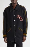 Bode Monogram Snap Reversible Jacket