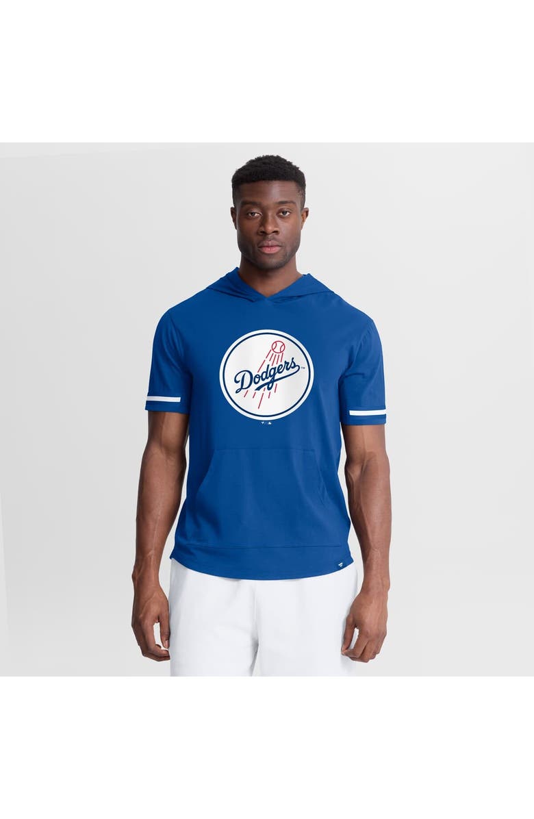 FANATICS Men's Fanatics Royal Los Angeles Dodgers Optimal Play Hooded T-Shirt, Main, color, Royal