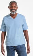 Lands' End Super-T Short Sleeve V-Neck T-Shirt