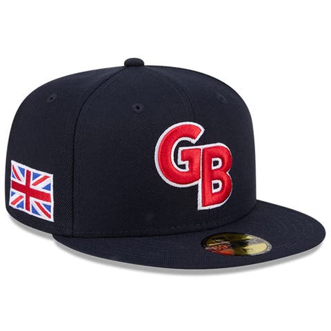Men's New Era  Navy Great Britain Baseball 2026 World Baseball Classic 59FIFTY Fitted Hat