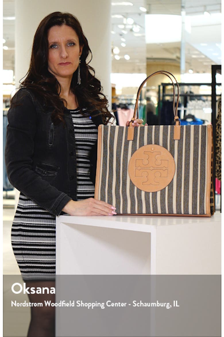 Ella Stripe Canvas Tote video