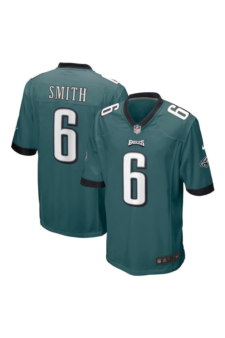 Men's Nike DeVonta Smith Midnight Green Philadelphia Eagles Player Game Jersey, Main, color, GREEN